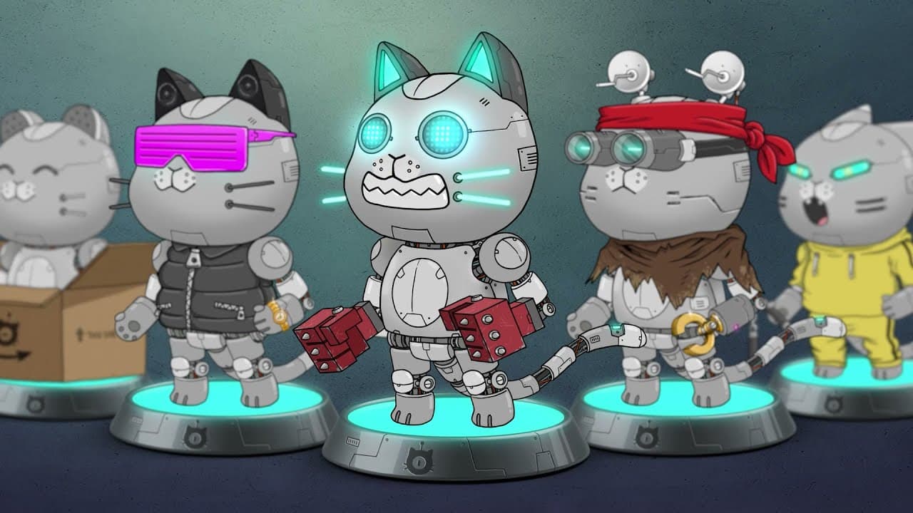 Catbotica Roadmap Trailer — animated reveal of the NFT collection roadmap, motion-designed for community release.